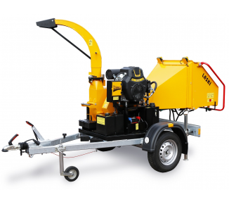 Buschholzhäcksler mit Benzinmotor auf gebremstem Fahrgestell montiert  LS 100 PB2 (RATO) Buschholzhäcksler mit Benzinmotor auf gebremstem Fahrgestell montiert  LS 100 PB2 (RATO)